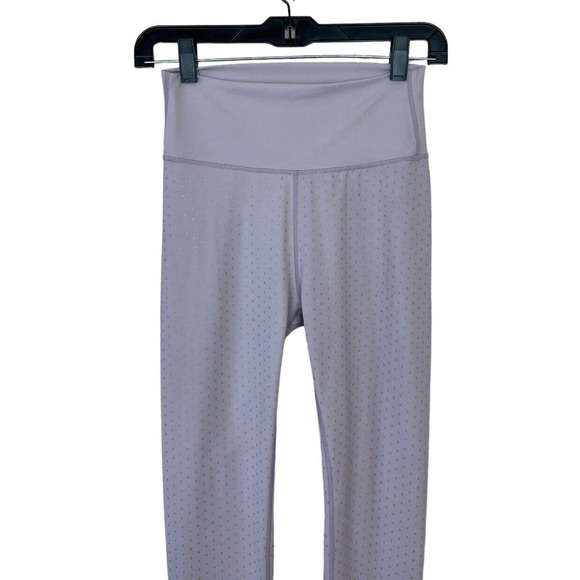 All Fenix Mini Star Print Legging M Twilight Blush 7/8 High Rise Gold Womens - Picture 3 of 12